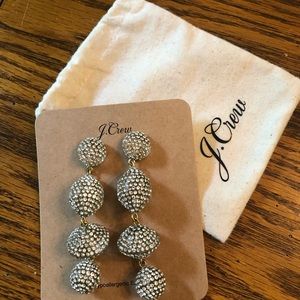 J Crew chandelier earrings
